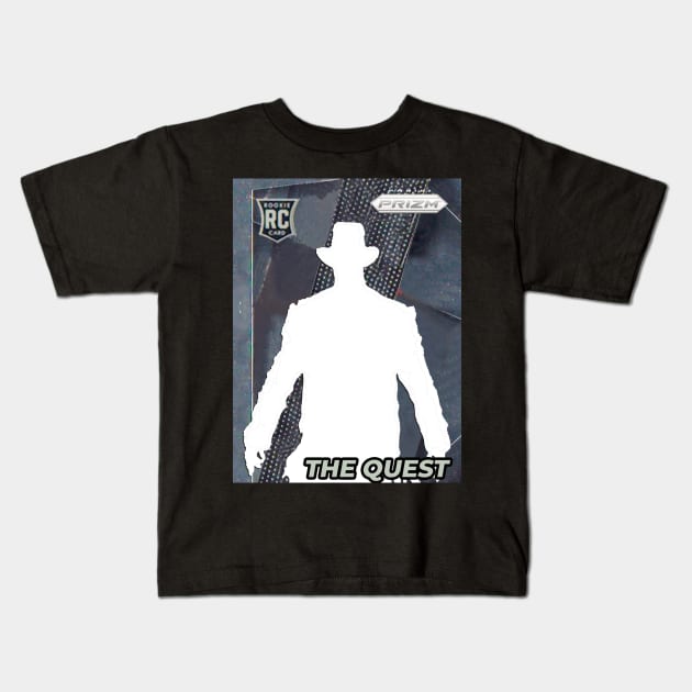 The Quest Pioneer Rookie Card Kids T-Shirt by The Card Quest